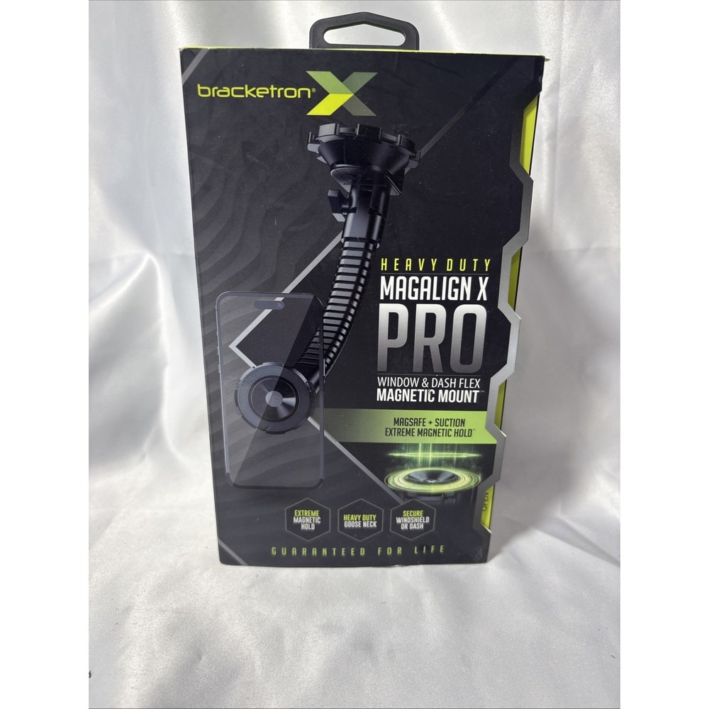 Bracketron Heavy Duty Magalign X Pro Window &Dash Flex Magnetic Mount(BX1-060-2)